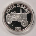 1oz .999 Fine Silver John Deere 530 Round