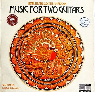 Konrad Ragossnig - Spanish And South American Music For Two Guitars, LP, (Vinyl)
