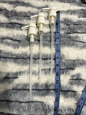 Set Of 3 White 10  Pump Dispensers