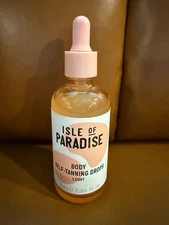 Isle Of Paradise Body Self Tanning Drops - Light - 2.54oz 75mL