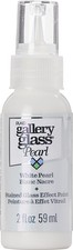 FolkArt Gallery Glass Paint 2oz-White Pearl - FAGG2OZ-19715