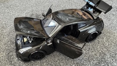 1:18 PGM Nissan R35 Black Carbon HEC Ltd to 199 - RARE not Autoart, cmc, Kyosho