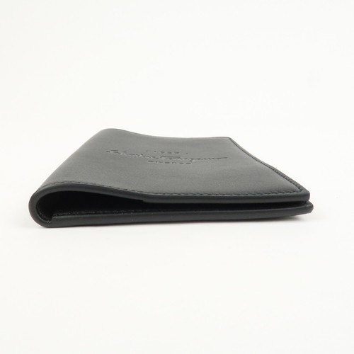 Ferragamo Logo Leather Agenda Planner Cover Black Authentic Used F/S - Picture 5 of 23