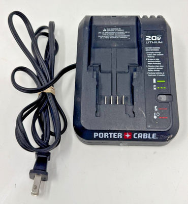 #ad Porter Cable Battery Charger PCC691L 20V Max Lithium $27.96