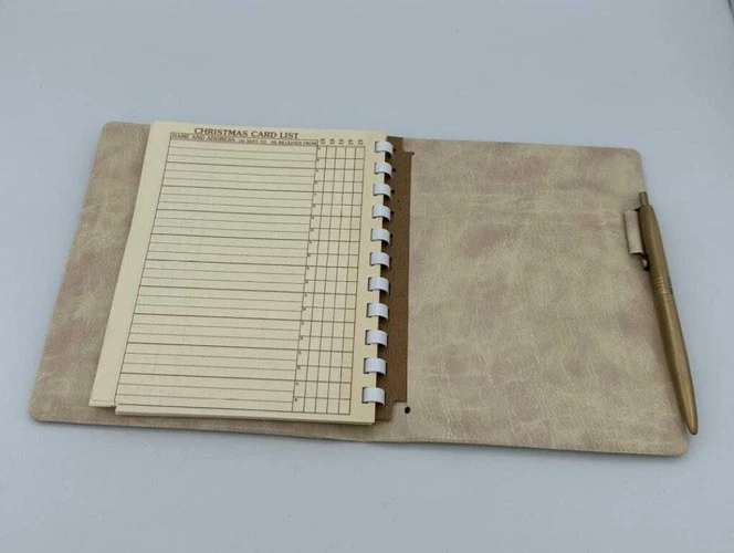 Vintage Address Telephone Book Made USA Birthdays Anniversary - Image 3 of 4