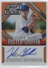 2014 Panini Prizm Perennial Draft Picks Orange 59/60 Foster Griffin #28 Auto 0af