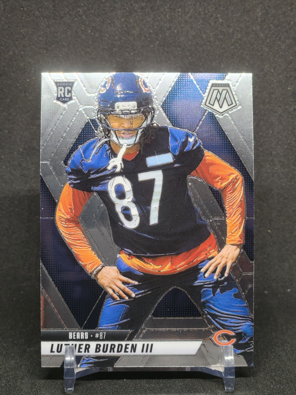 2025 Panini Mosaic - #383 Luther Burden III RC - Chicago Bears Rookie
