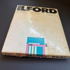 Ilford Ilfobrom 3.1P Grade 3 Glossy Single Weight 8x10 100 Sheets Darkroom Paper