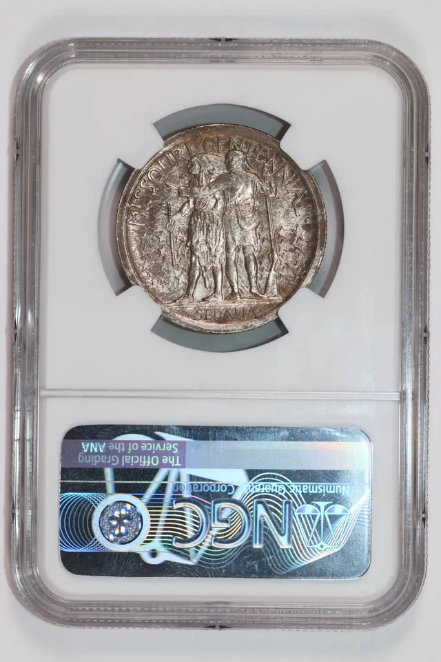 1921 MISSOURI COMMEMORATIVE HALF DOLLAR NGC MS64 - Image 2 of 2