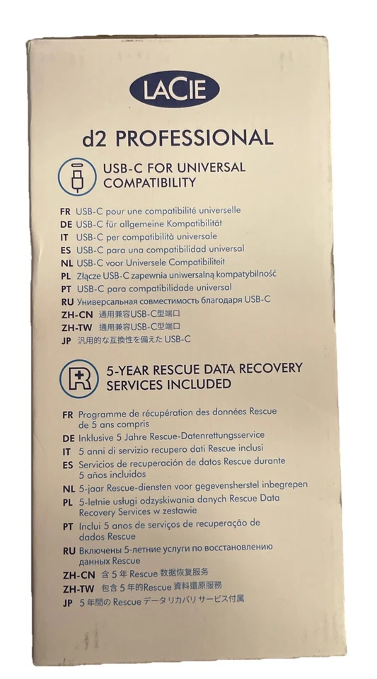 LaCie STHA8000800 8TB,7200 RPM, Desktop External HDD | Brand new - Image 2 of 4