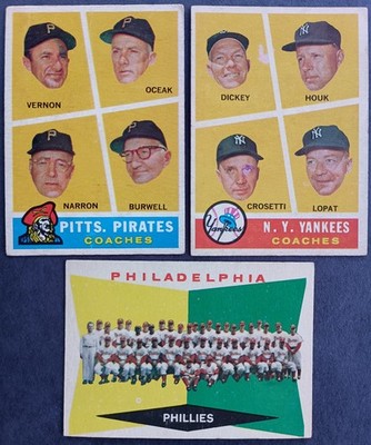 1960 Topps Baseball Cards 287-562 Complete Your Set