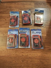 Lot of 6 Brand New CEN-TECH 7-Function Digital Multimeter 98025 Harbor Freight 
