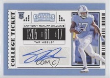 2019 Contenders Draft Picks College Ticket Anthony Ratliff-Williams Auto e6p