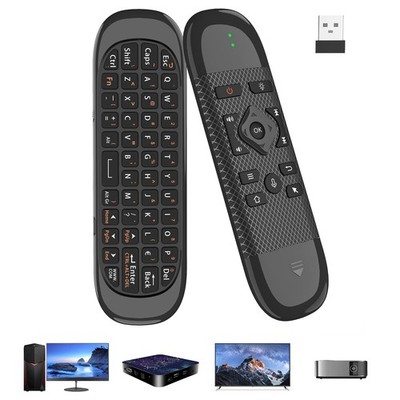 Air Mouse - with Voice, 6-Axis Gyroscope, Bluetooth, Infrared Learning, USB A...