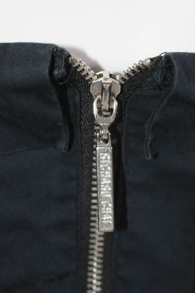 Richard Chai 女式海军蓝棉质无袖直筒连衣裙 3 码 — 第 4/4 张图片