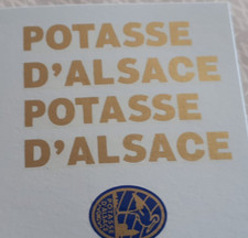 decals decalcomanie deco potasse 1/43