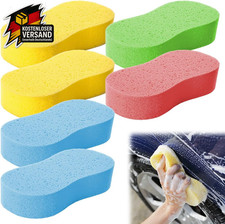 Autoschwamm Set 6 Stück Autowaschschwamm Super Saugfähig Außen Windschutzscheibe