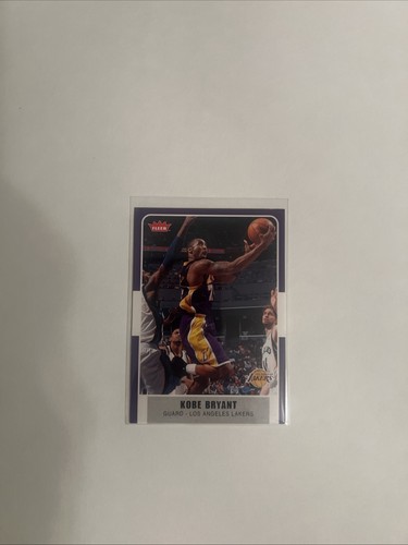 Kobe Bryant #153 2007 Fleer card