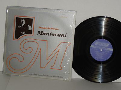 MANTOVANI 25th Anniversary LP Vinyl 1975 London Records Classical Easy Listening