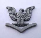 US NAVY PETTY OFFICER 3RD CLASS E4 (7/8") Military Rank Pin P10150 EE — photo 2