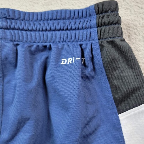 Nike Air Jordan Jumpman Basketball Shorts Boys Medium Blue Black Dri-Fit - Picture 6 of 12