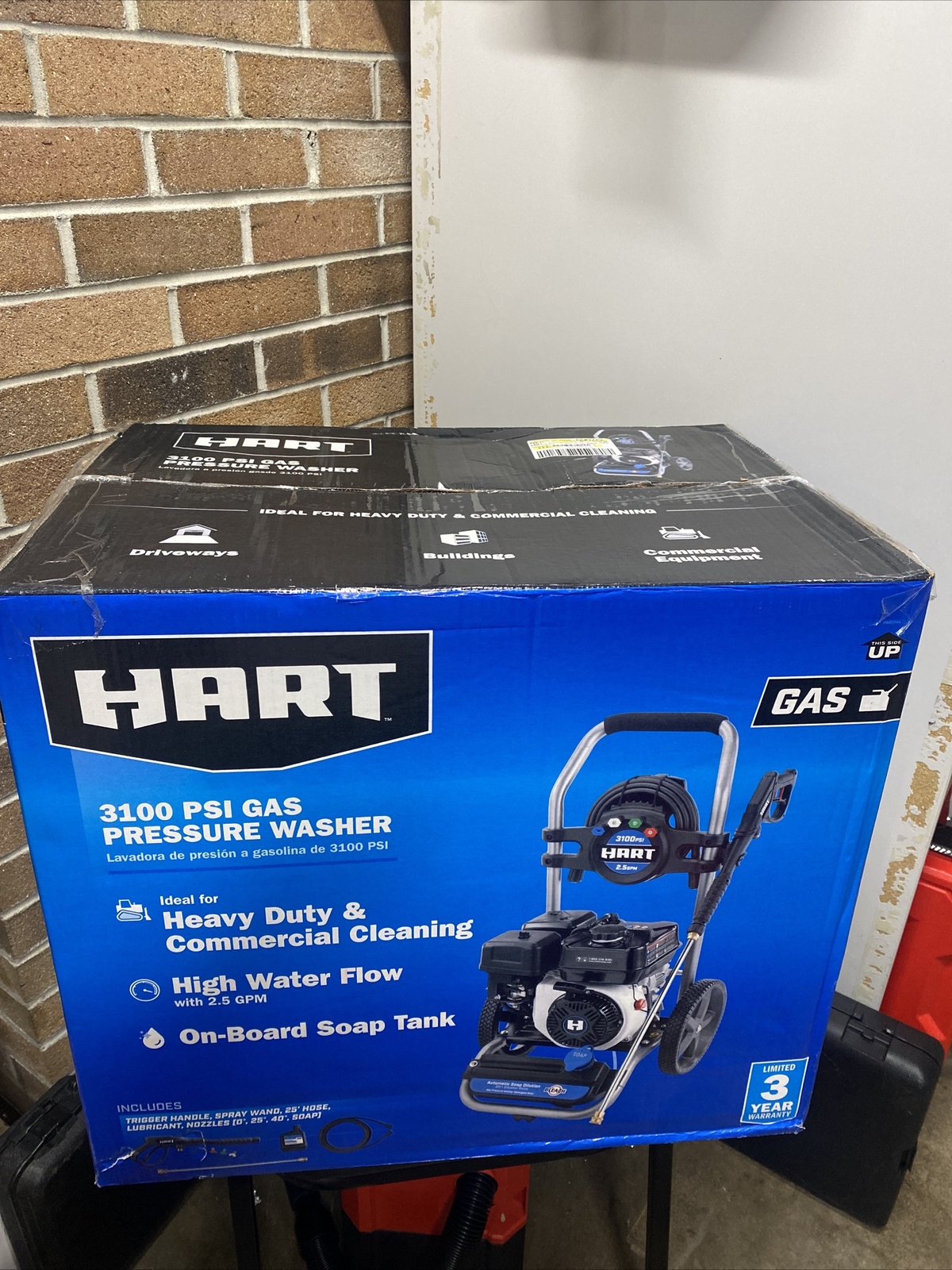 🔥HART 3100Psi Gas Pressure Washer HW80544 🆕 (SB) eBay