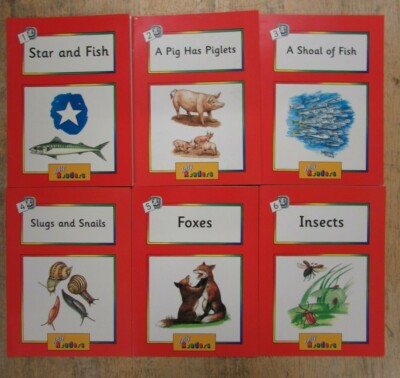 1-6 CHILDREN'S JOLLY READERS BOOKS **PAPERBACK