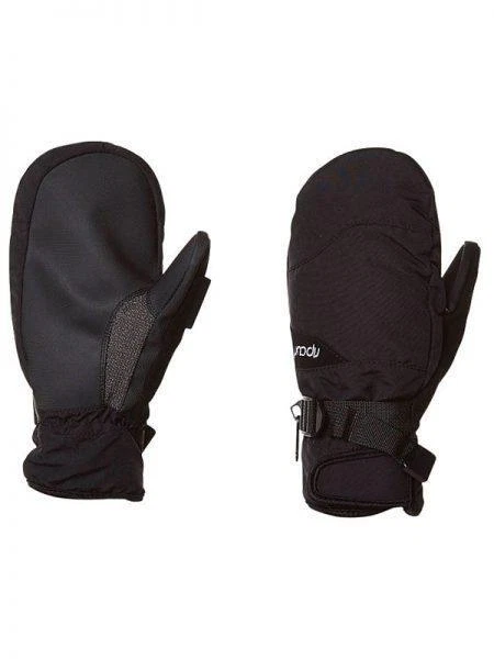 Rip Curl Womens S ROAM MITTENS Waterproof Snow Gloves - S4GGGB Black Rrp $59.99