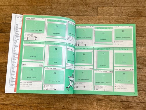 Album figurine PANINI MEXICO 86 EMPTY Vide Vuoto Leer wc wm 1986 sticker TOP - Picture 4 of 24