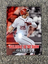 2022 Topps Welcome to the Show Insert #WTTS-11 Juan Soto Baseball Card