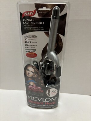Revlon Perfect Heat Curling Iron Ceramic 1 3/4  Ceramic Barrel