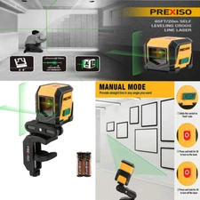 REXISO Laser Level with Tripod 65Ft Self Leveling Cross Line for Hanging Picture