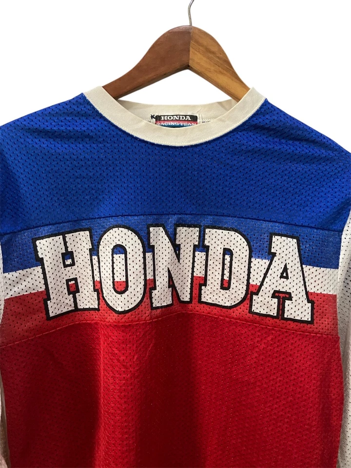 Rare Vintage 80s Honda Team International Jersey Motocross Racewear Jersey Vmx - Изображение 3 из 4