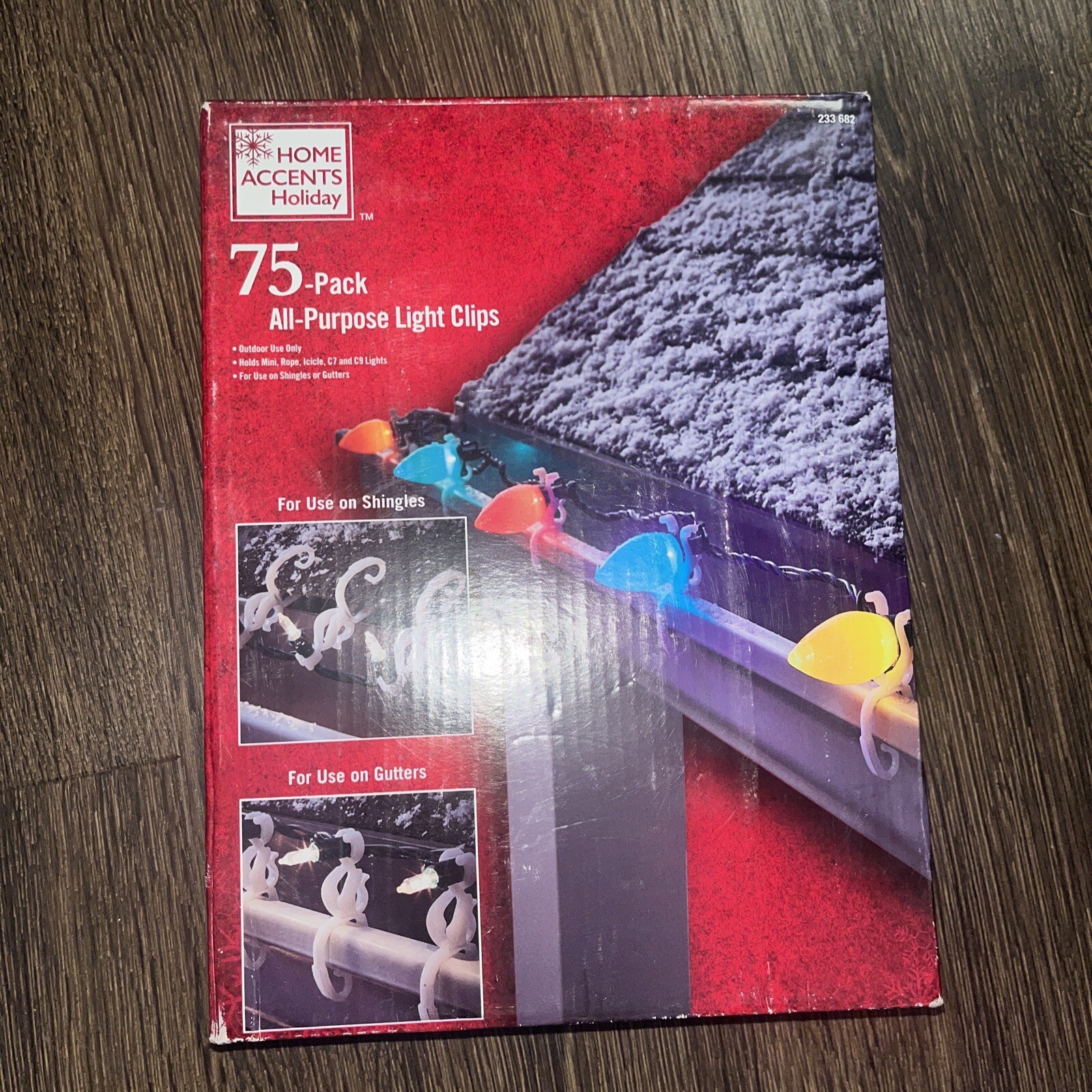 Home Accents Holiday 75Pack All Purpose Light Clips New in box eBay