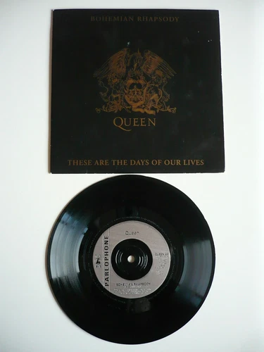 Queen Bohemian Rhapsody / These Are The Days Of Our Lives 7" Vinyl 1991 Single
