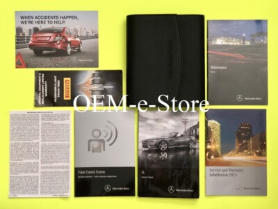 2015 Mercedes SL400 SL550 SL63 SL65 Owners Manual Set + Voice