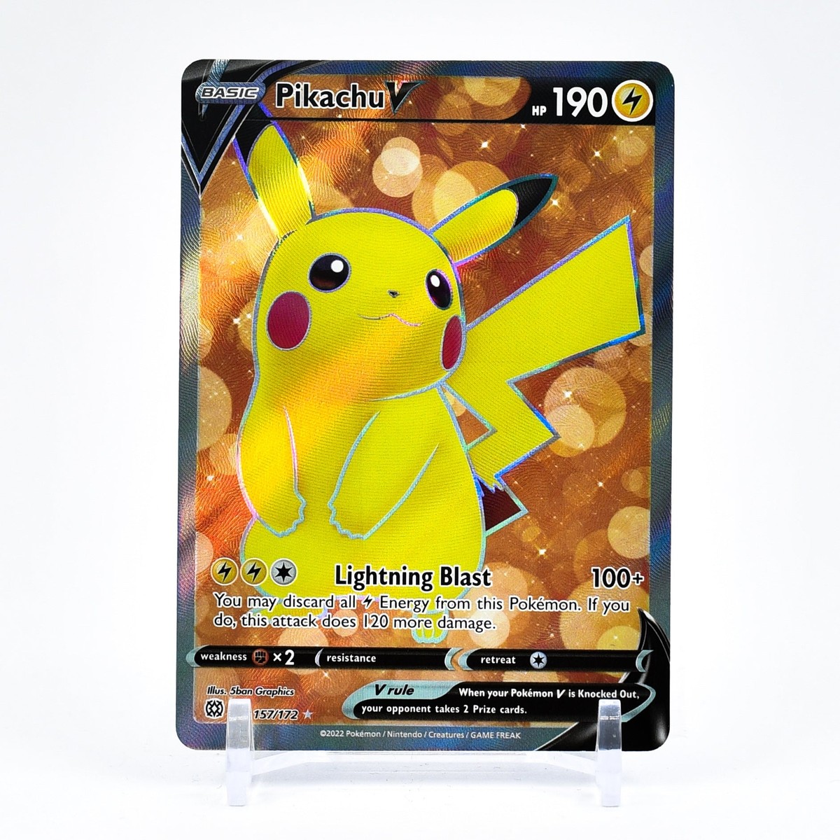 Pikachu V 157/172 Swsh09: Brilliant Stars for sale | eBay