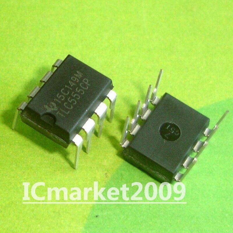50 PCS TLC555CP DIP-8 TLC555 LinCMOSE TIMERS #A6-40 | eBay