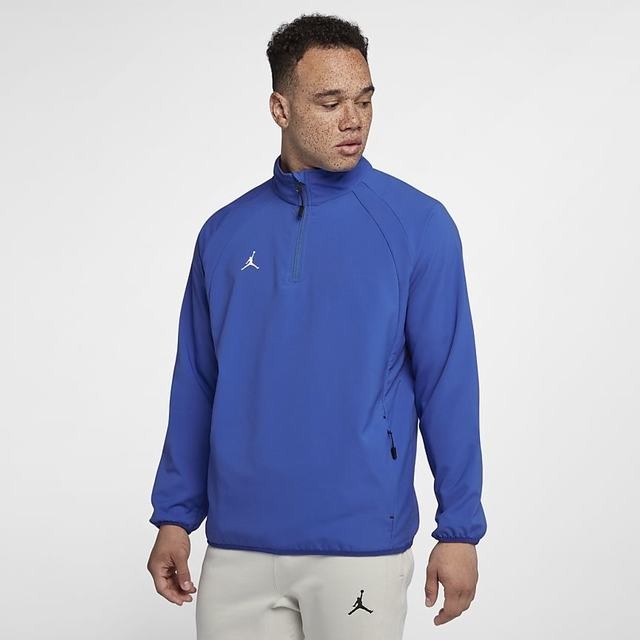 Mens Jordan Re2pect Training Jacket 885172-480 Gym Royal/White