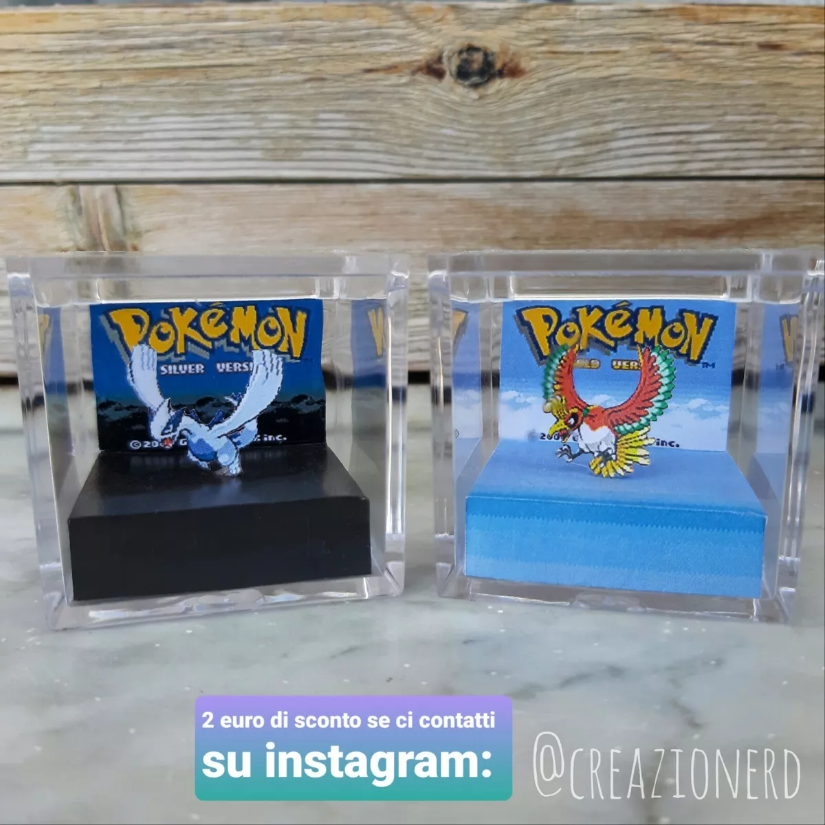 Pokemon Lugia and Ho-Oh Cubic Diorama – ARTS-MD