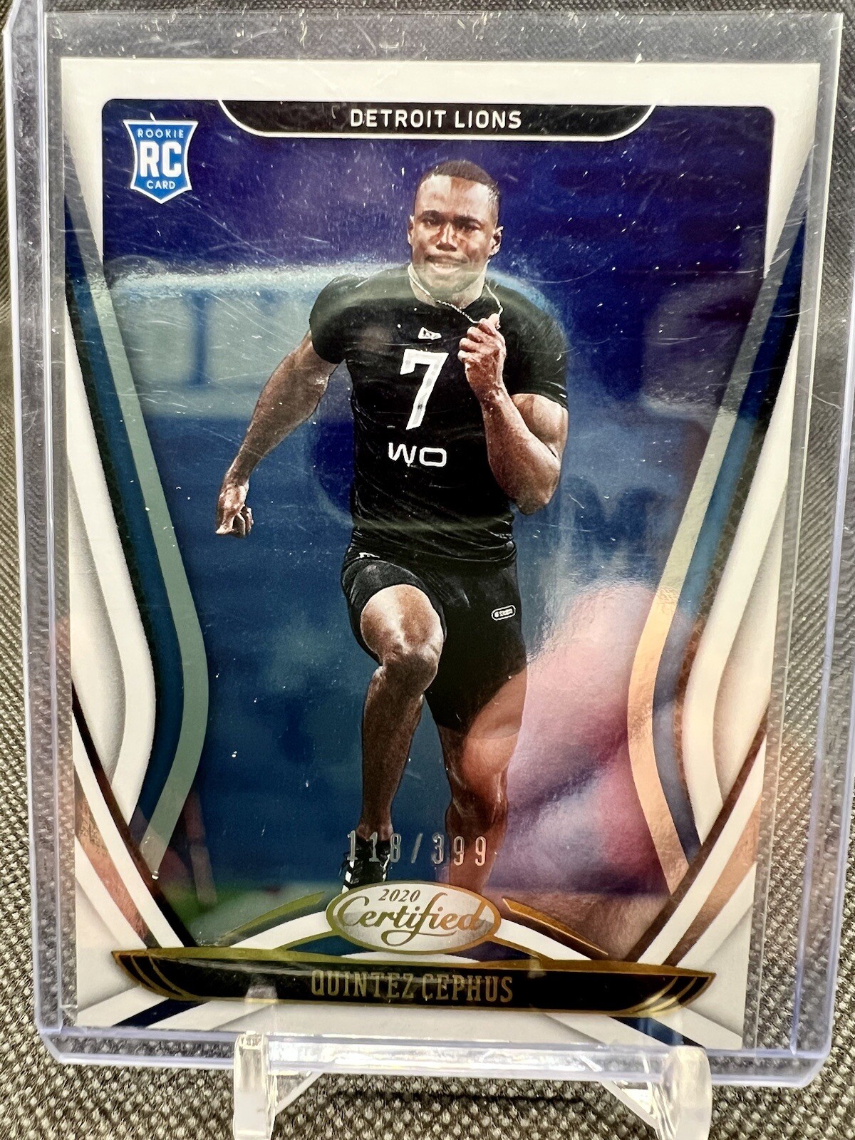 Quintez Cephus Panini Certified #177 Base