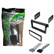 CAR STEREO RADIO DASH INSTALL MOUNTING KIT PLASTIC INSTALLATION TRIM PIECE