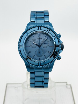 Versus by Versace SGN050013 Tokyo Blue Dial Blue Ion-plated