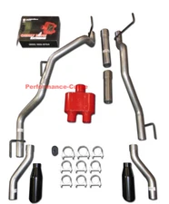 Fits 09-24 Dodge Ram Catback Performance Dual Exhaust Rear Cherry Bomb Extreme