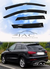 For Audi Q3 11-18 out channel Window Visor Vent Sun Shade Rain Guard Door Visor 