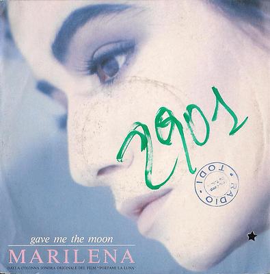 DISCO 45 GIRI MARILENA - GIVE ME THE MOON / FUN-TIME IN THE SUMMER-TIME