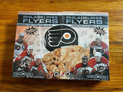 Philadelphia Flyers Cereal Boxes - Boucher 2001