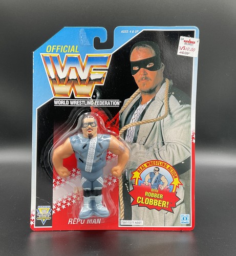 WWF WWE hasbro series 6 Repo man Vintage wrestling...
