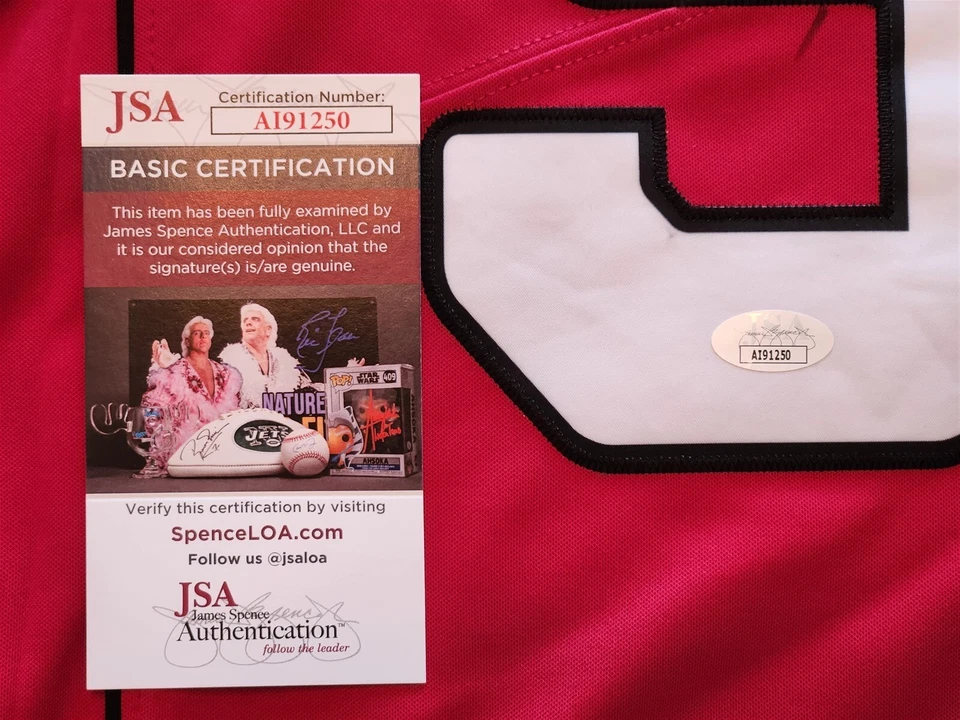 JJ J.J. WATT signed CARDINALS licensed jersey JSA COA Size XL TEXANS - Image 3 of 4