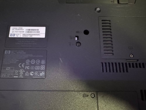 Portátil HP 550 XP - Intel Core2Duo t5470 - 1 GB RAM - 80 GB HDD - Windows XP - Imagen 9 de 9